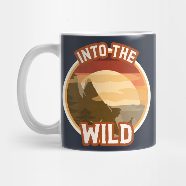 Into The Wild / Retro Design / Wildness by Redboy